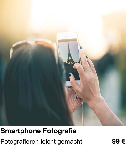 Praxis-Fotoworkshop Nürnberg: Smartphone Fotografie – Fotografieren leicht gemacht