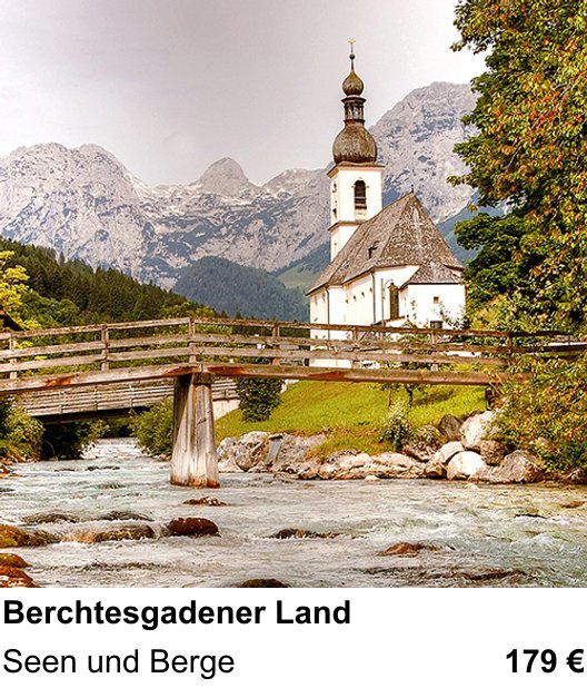 Landschaftlicher Fotoworkshop zu Berchtesgadener Land: Seen und Berge