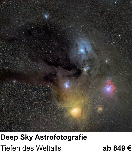 Landschaftlicher Fotoworkshop zu Deep Sky Astrofotografie: Tiefen des Weltalls