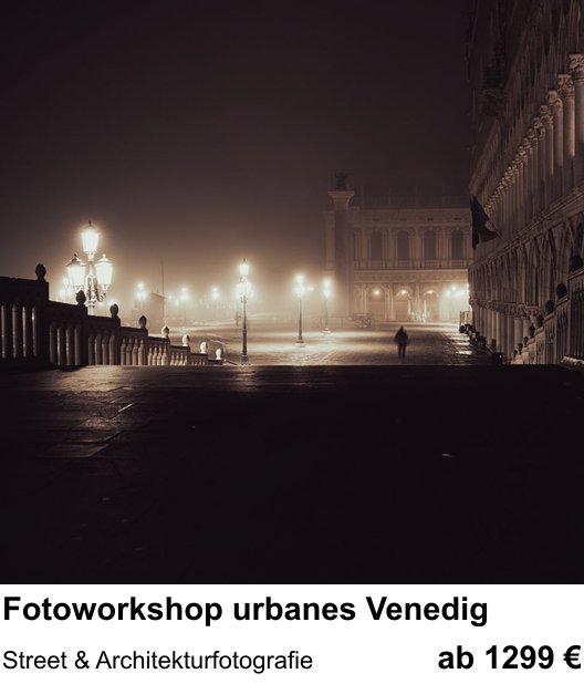 Landschaftlicher Fotoworkshop zu Fotoworkshop urbanes Venedig: Street & Architekturfotografie